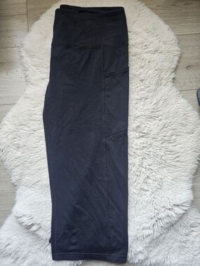 3/25$💫ACX Active Black 3/4 Crop Capri Leggings - Size 2XL ✨